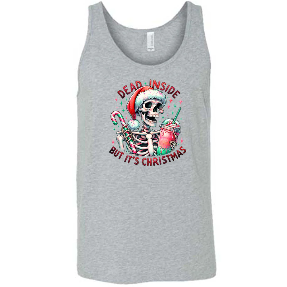 Dead Inside But Its Christmas Skeleton Shirt Unisex - Image 8