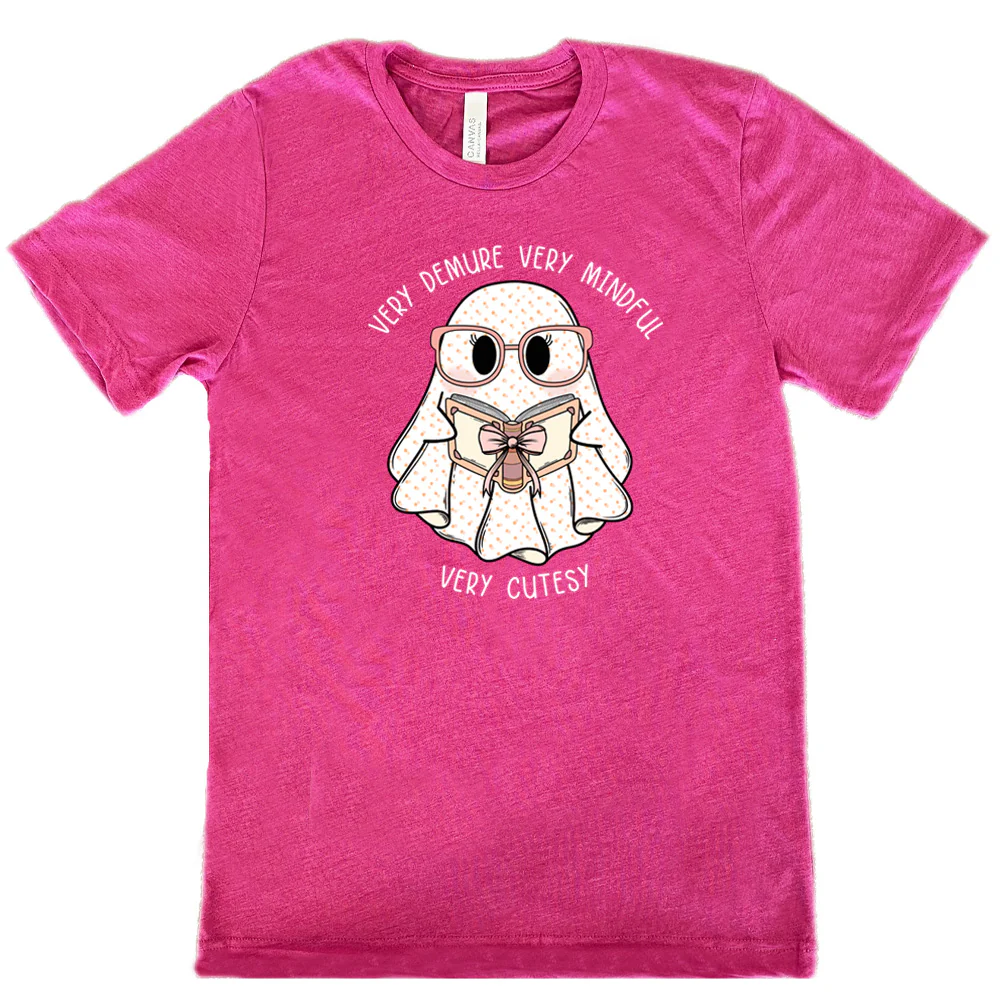 Demure Ghost Shirt Unisex - Image 11
