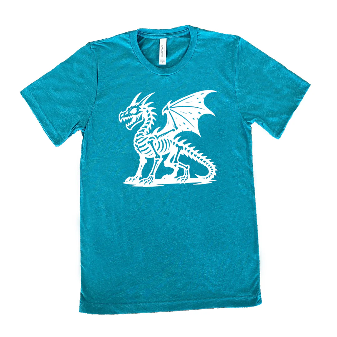 Dragon Skeleton Shirt Unisex - Image 10
