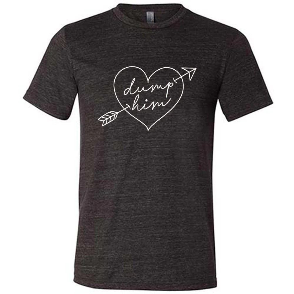 Dump Him Cupid Heart Shirt Unisex