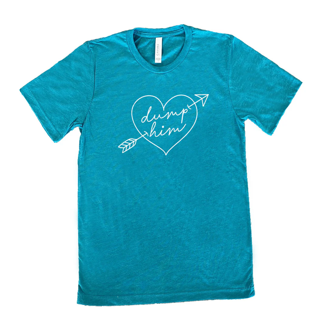 Dump Him Cupid Heart Shirt Unisex - Image 10
