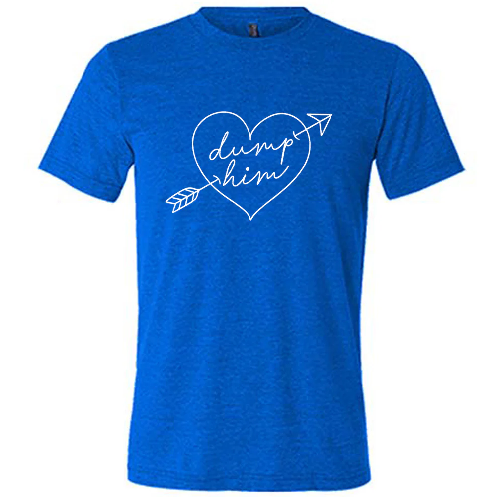 Dump Him Cupid Heart Shirt Unisex - Image 3
