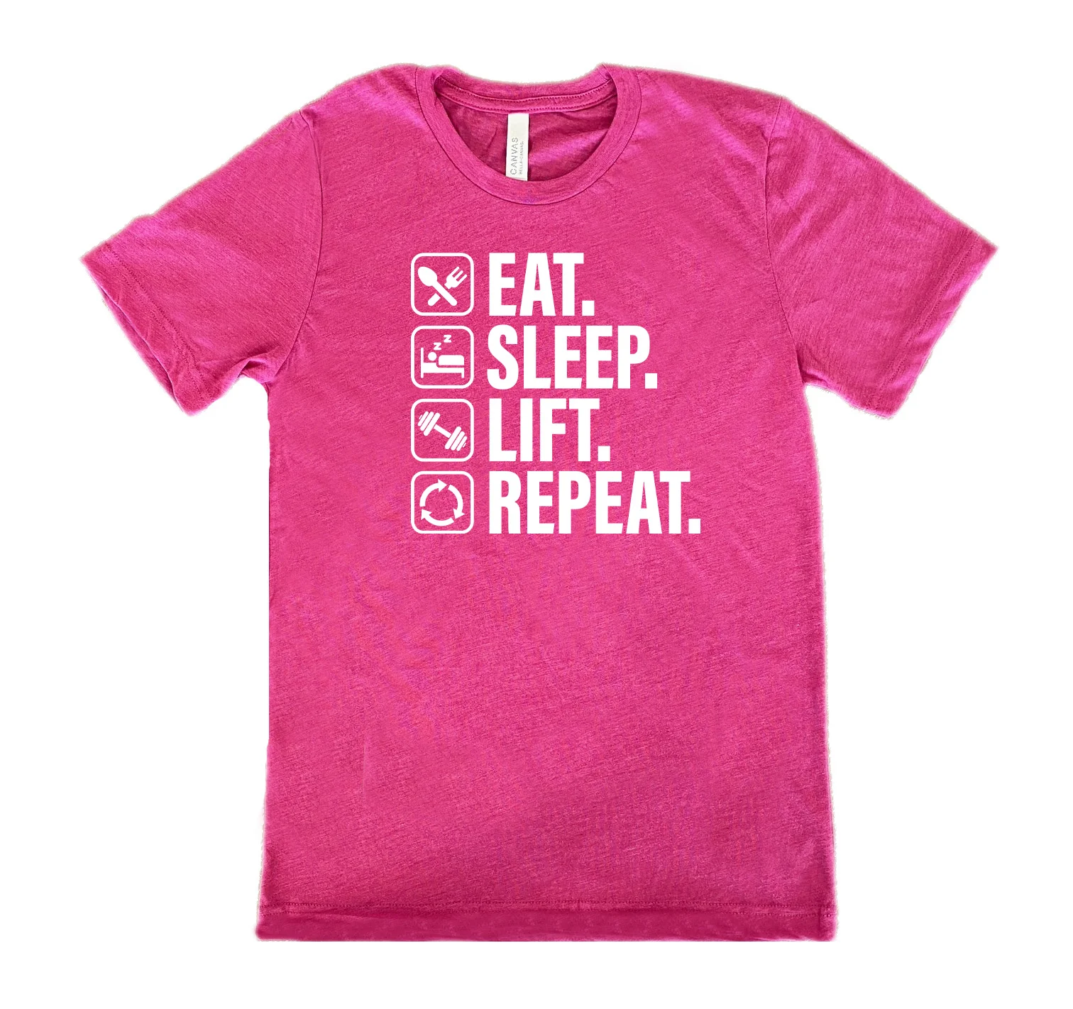 Eat Sleep Lift Repeat Shirt Unisex - Image 10