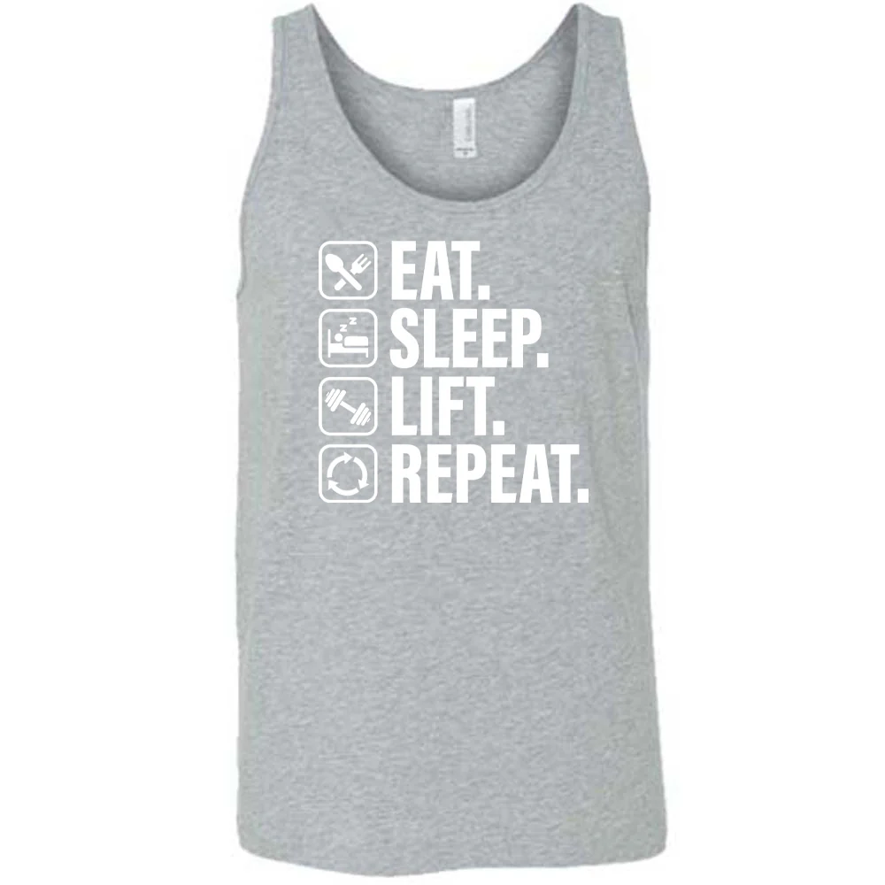 Eat Sleep Lift Repeat Shirt Unisex - Image 8