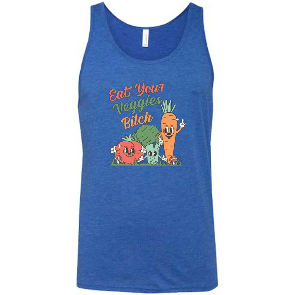 Eat Your Veggies Bitch Shirt Unisex - Image 7