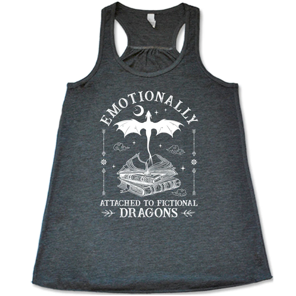 Emotionally Attached to Fictional Dragons Shirt - Image 2