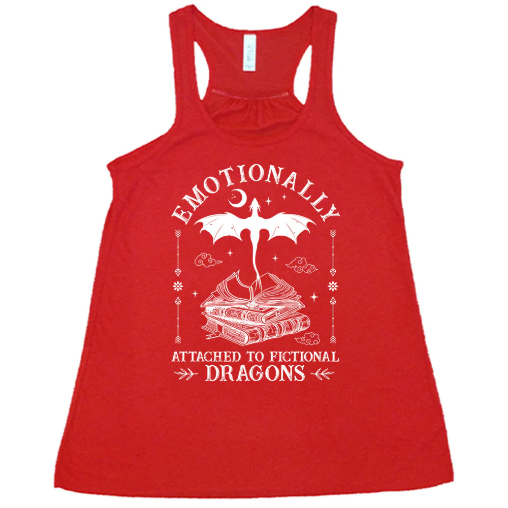 Emotionally Attached to Fictional Dragons Shirt - Image 5
