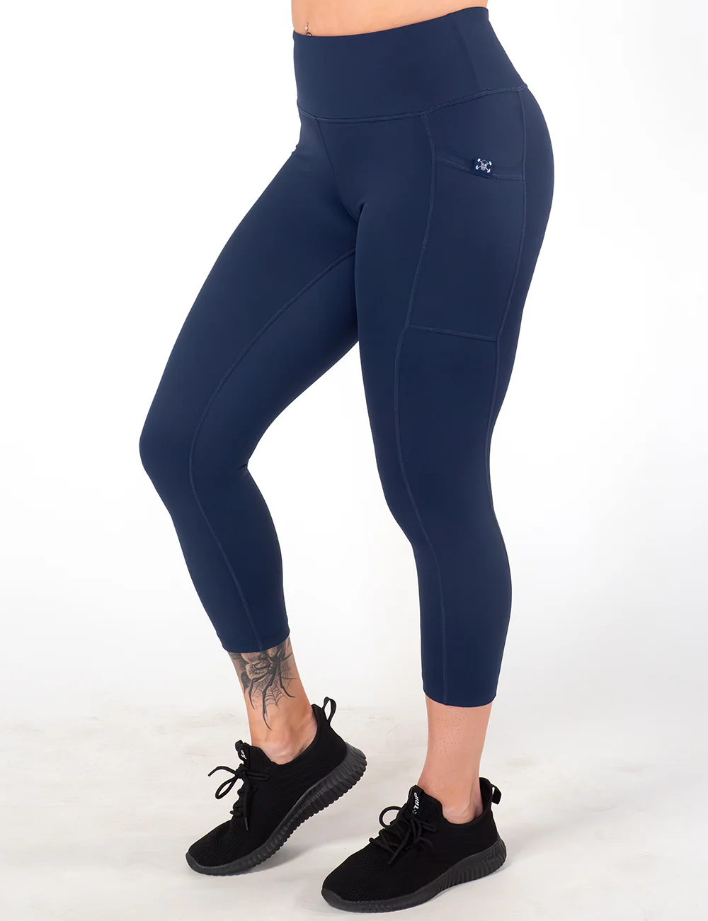 Everyday Navy Leggings - Image 3