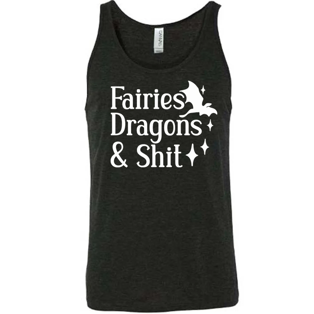 Fairies Dragons & Shit Shirt Unisex - Image 2