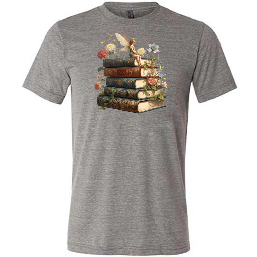 Fairy & Books Shirt Unisex - Image 3