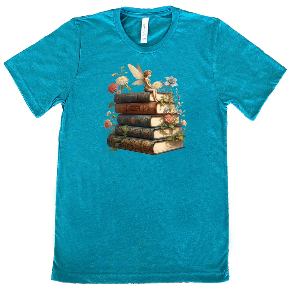 Fairy & Books Shirt Unisex - Image 6