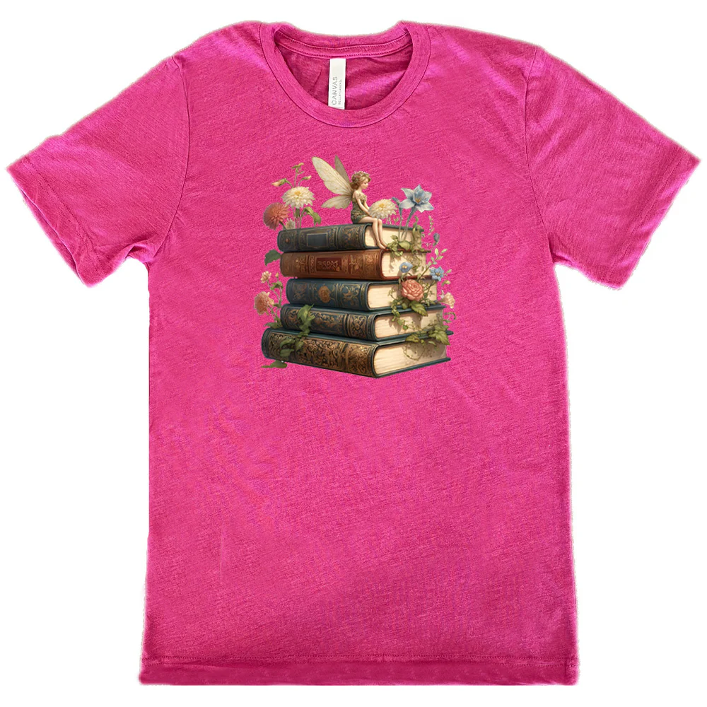 Fairy & Books Shirt Unisex - Image 7