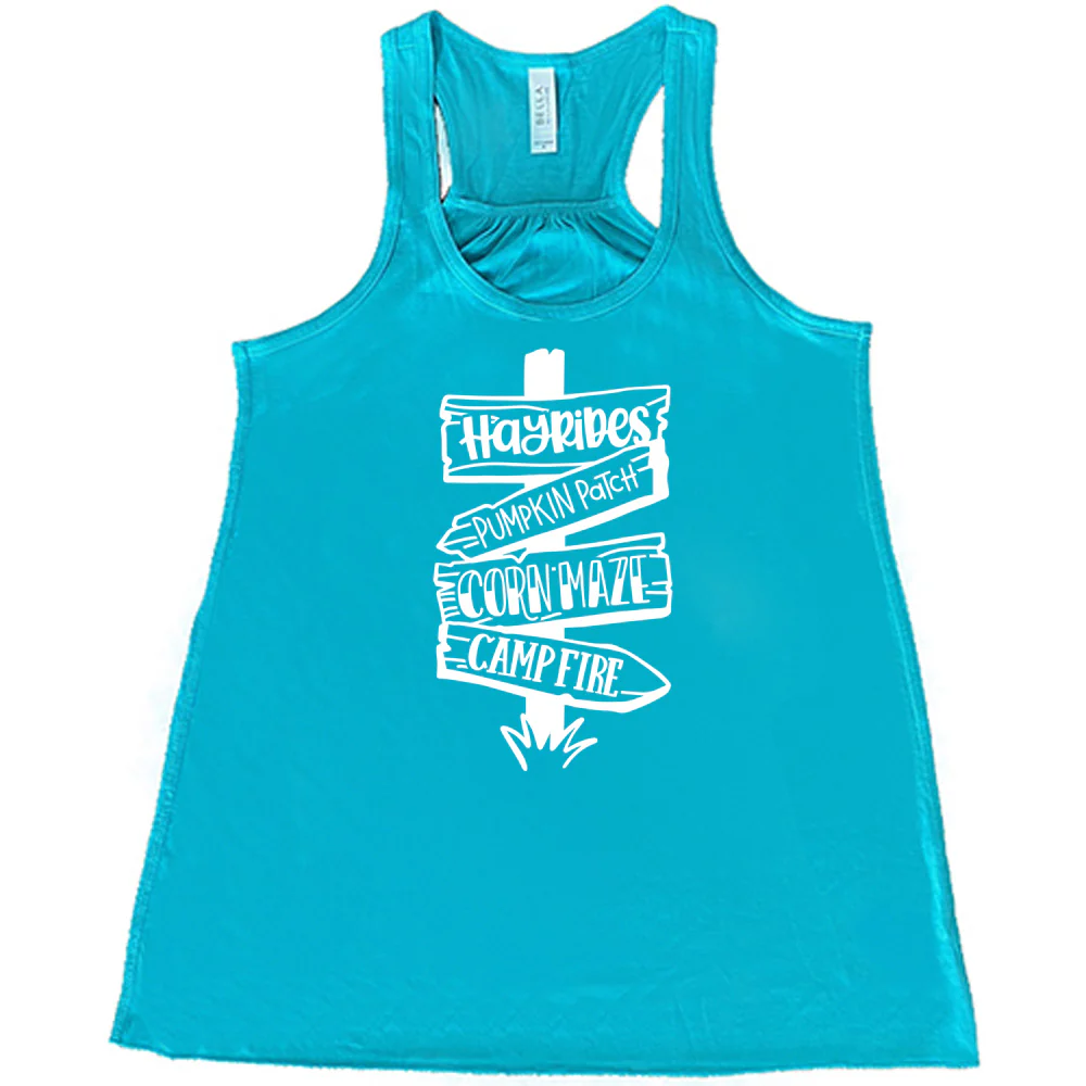 Fall Activities Signpost Shirt - Image 6