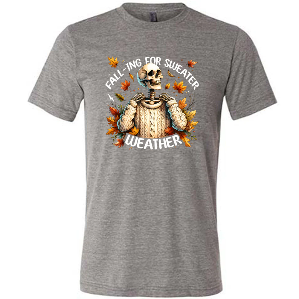 Fall-ing For Sweater Weather Shirt Unisex - Image 5