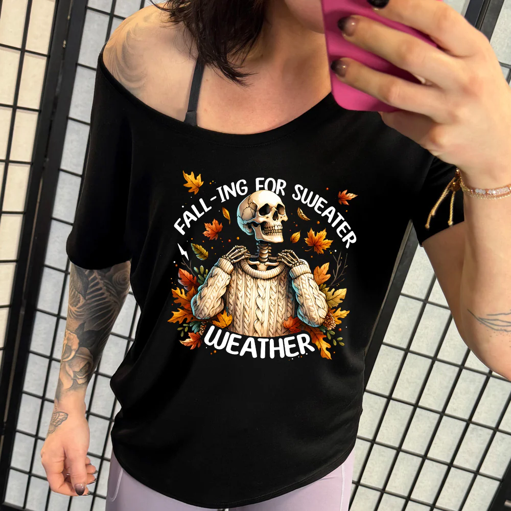 Fall-ing For Sweater Weather | Slouchy Tee