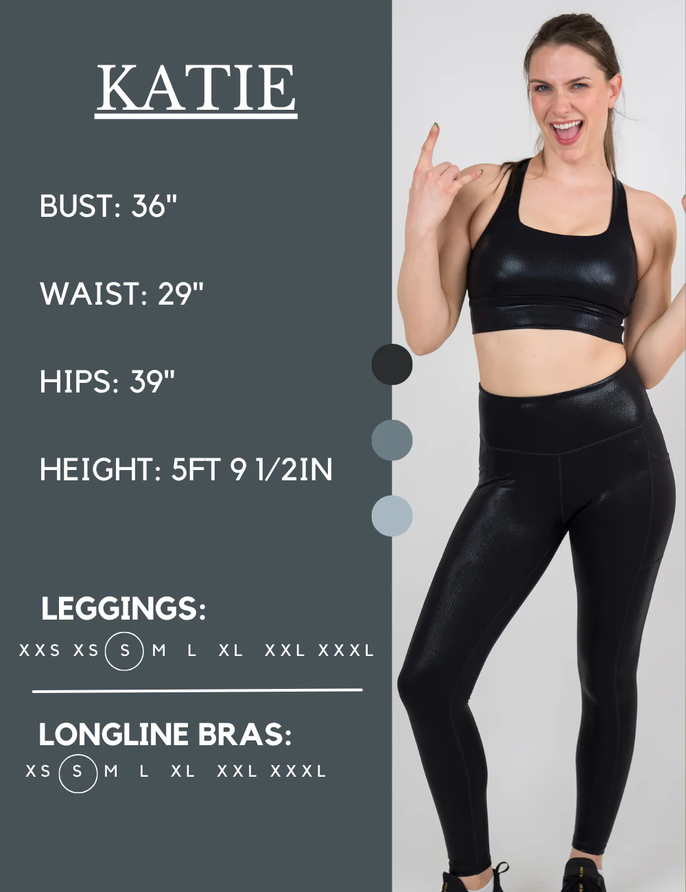 Faux Leather Leggings - Image 4