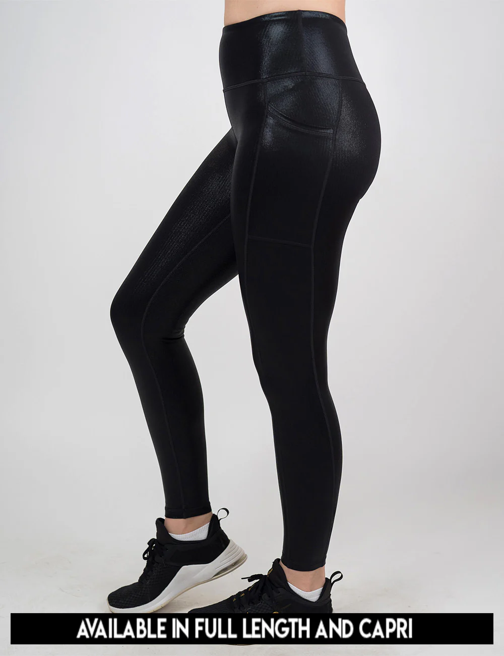 Faux Leather Leggings - Image 9