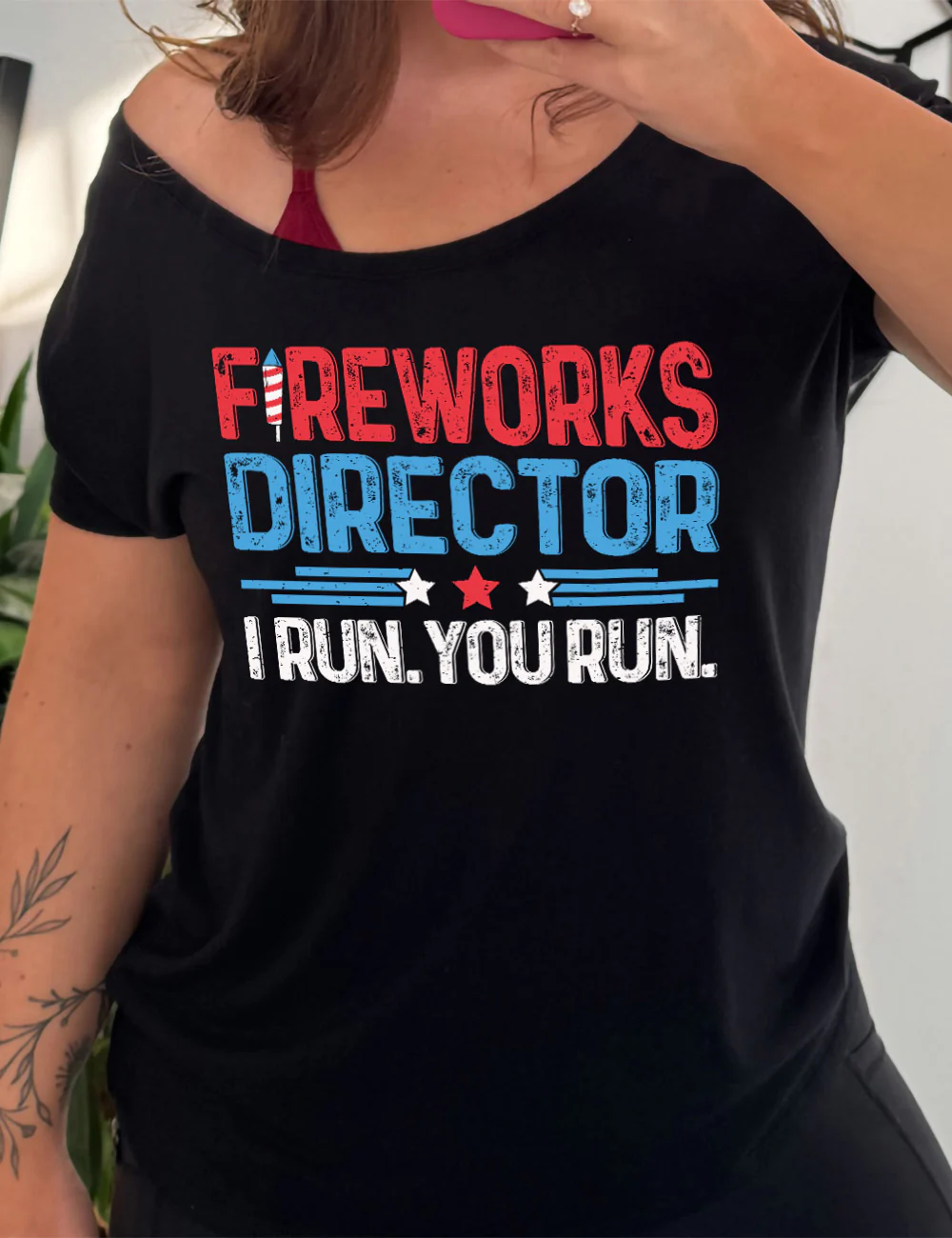 Fireworks Director | Slouchy Tee