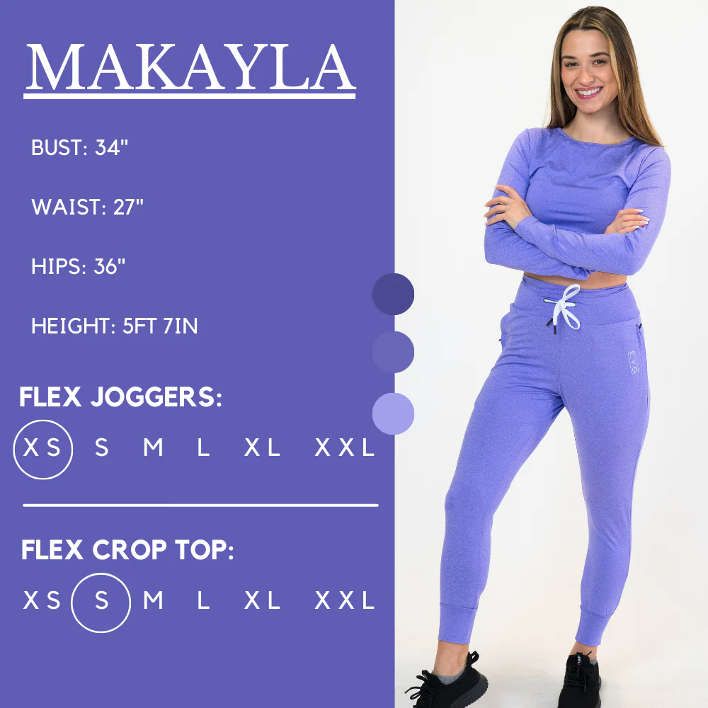 Flex Joggers | Purple - Image 4