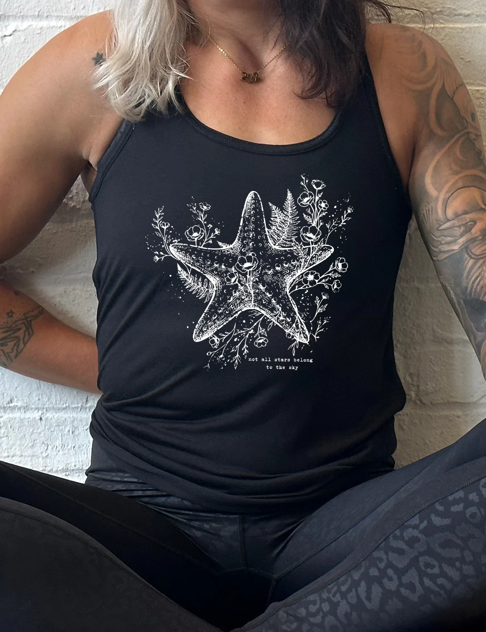 Floral Boho Starfish Shirt