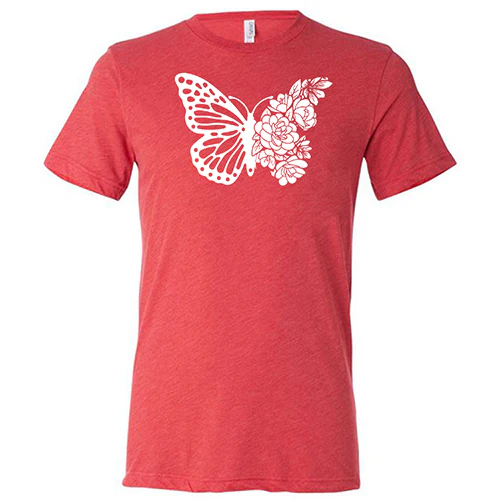 Floral Butterfly Shirt Unisex - Image 3