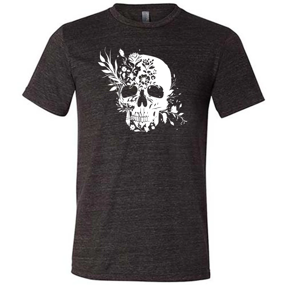 Floral Skull Shirt Unisex