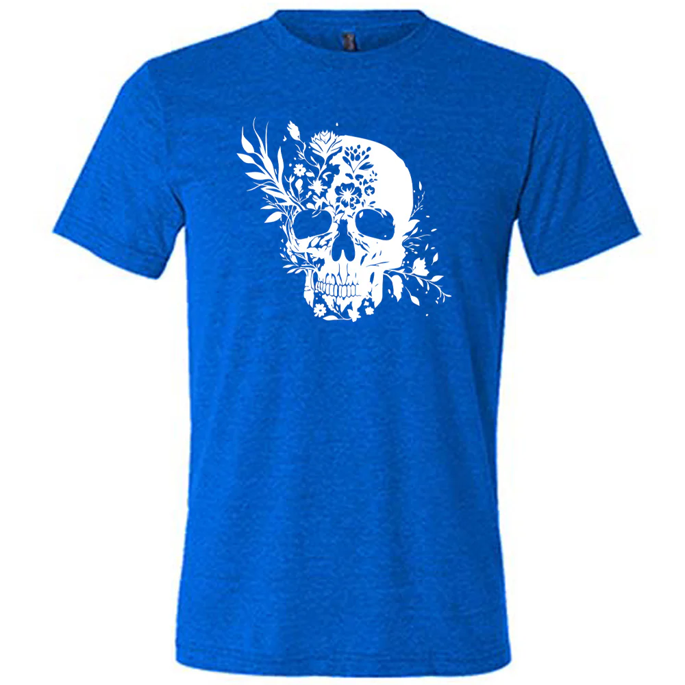 Floral Skull Shirt Unisex - Image 5
