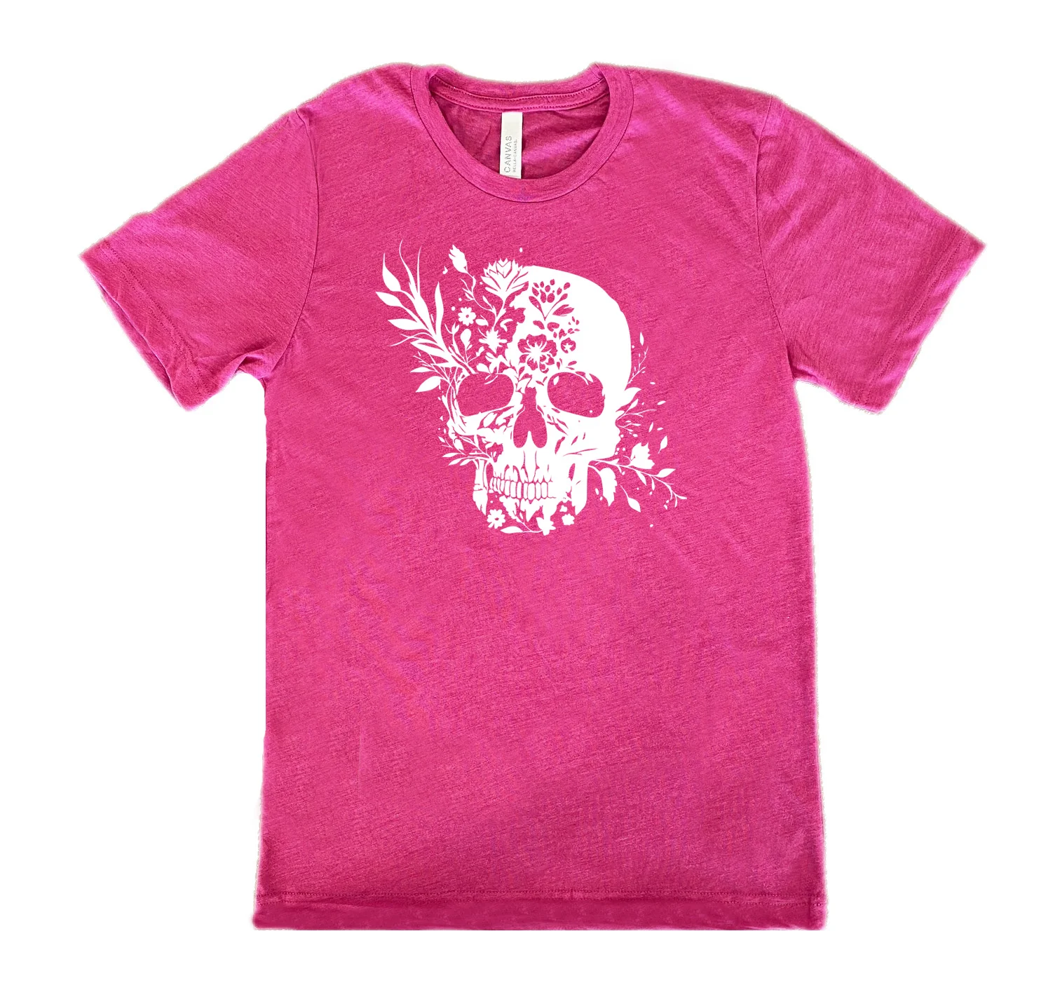 Floral Skull Shirt Unisex - Image 9