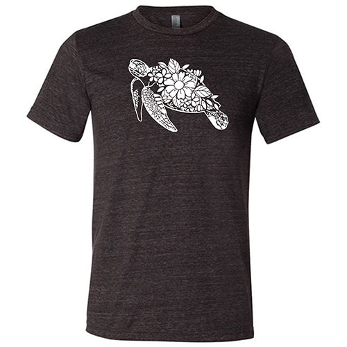 Floral Turtle Shirt Unisex - Image 4