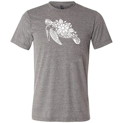Floral Turtle Shirt Unisex - Image 8