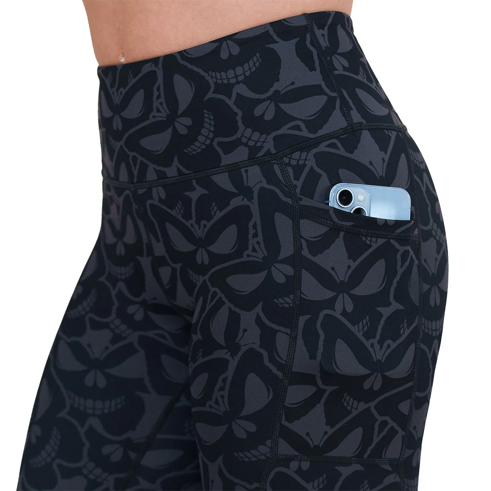 Flutter Skulls Leggings - Image 3