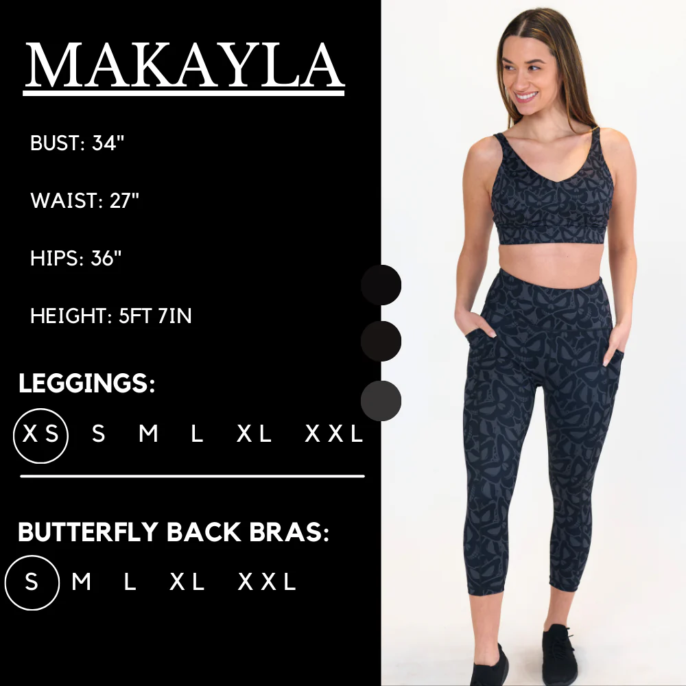 Flutter Skulls Leggings - Image 6