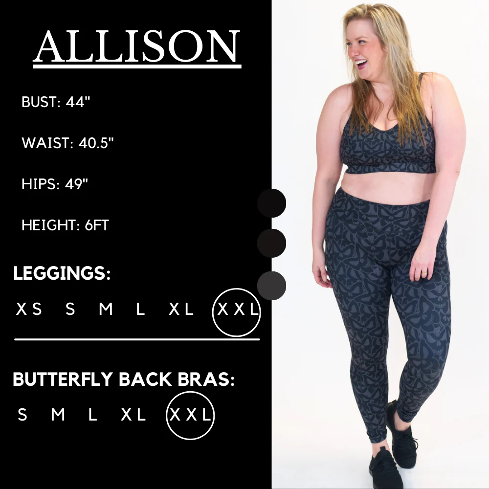 Flutter Skulls Leggings - Image 7
