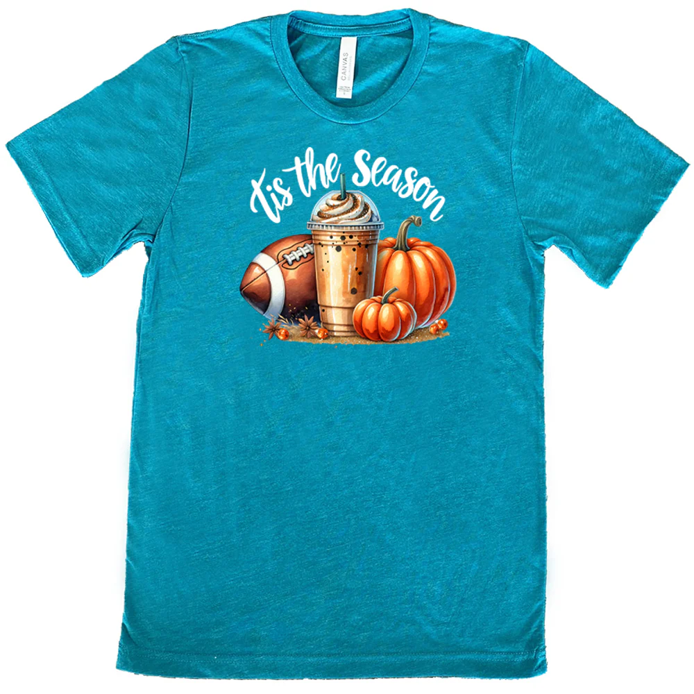 Football Coffee Tis The Season Shirt Unisex - Image 7