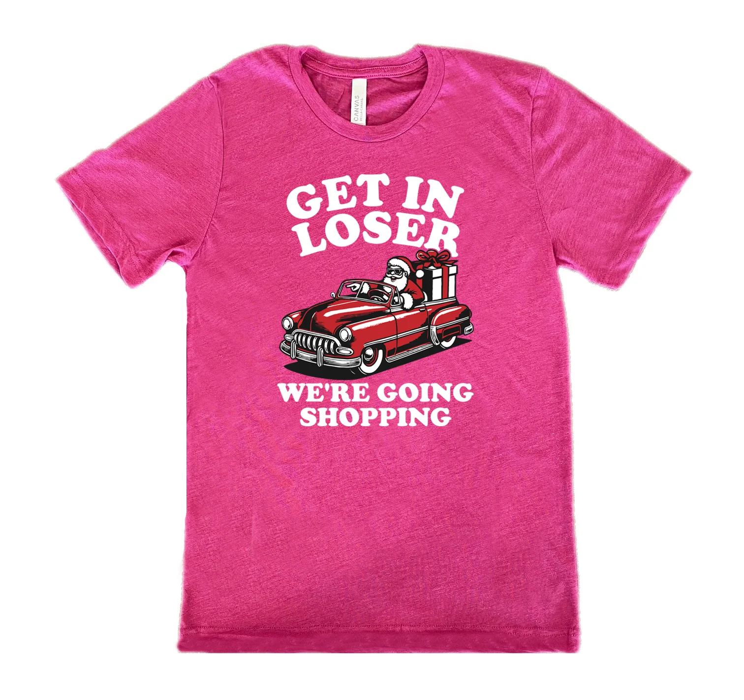 Get In Loser We're Going Shopping Santa Shirt Unisex - Image 10