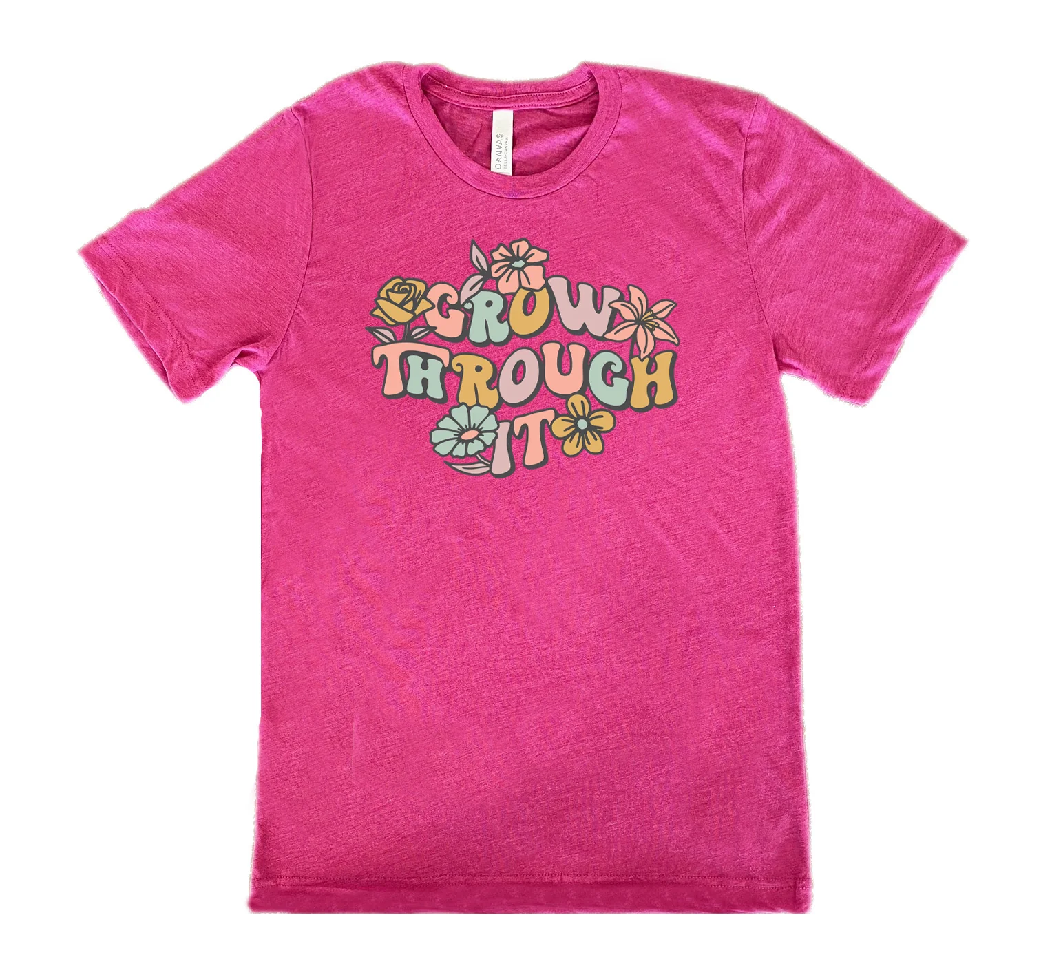 Grow Through It Shirt Unisex - Image 10