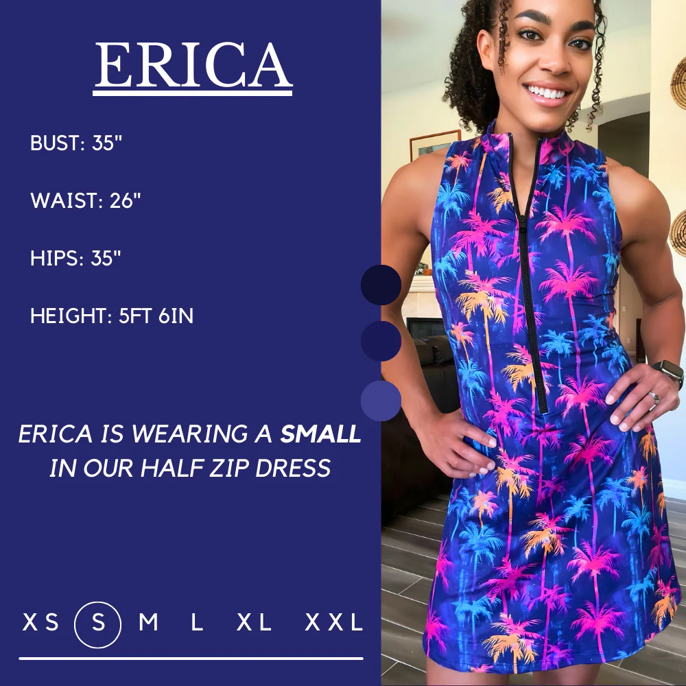 Half Zip Dress | Mirage - Image 10