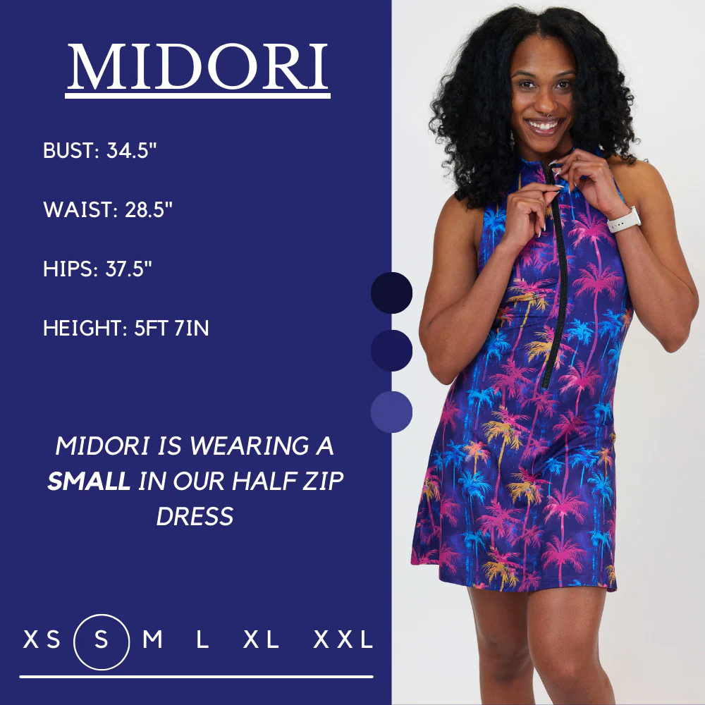Half Zip Dress | Mirage - Image 8