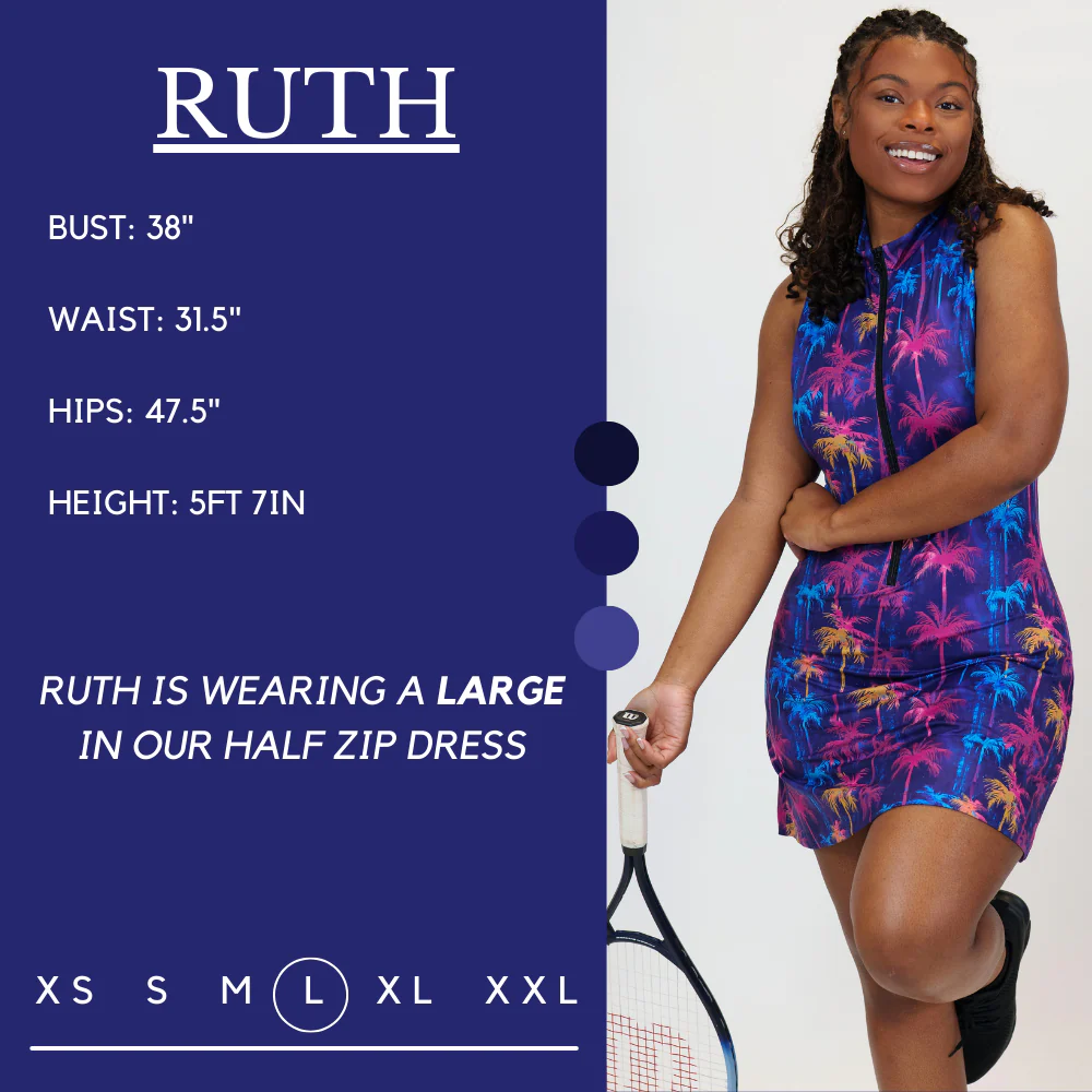 Half Zip Dress | Mirage - Image 9