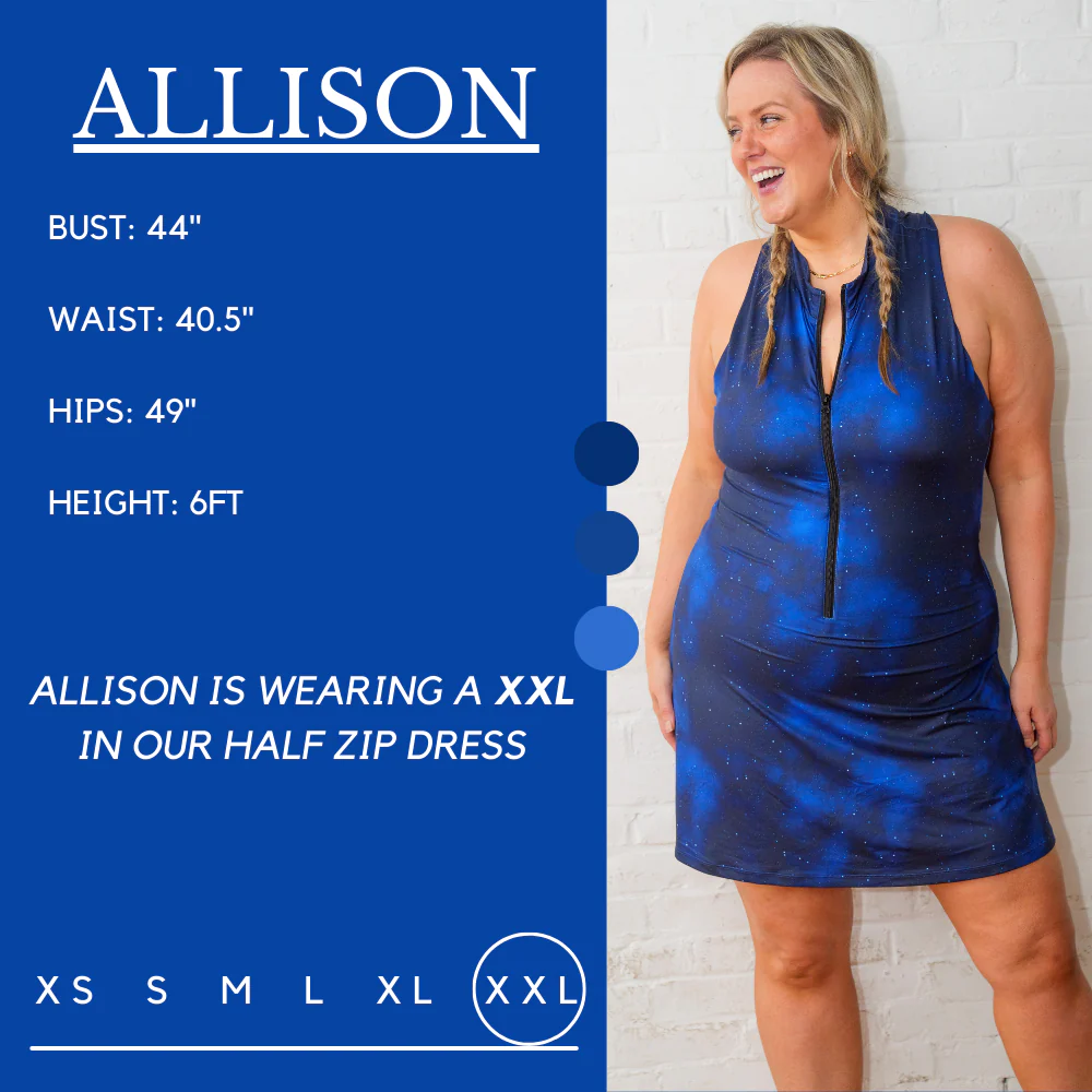 Half Zip Dress | Stellar - Image 8