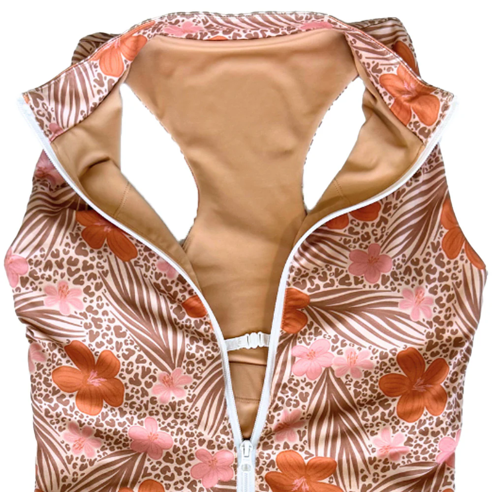 Half Zip Dress | Sunkissed - Image 8