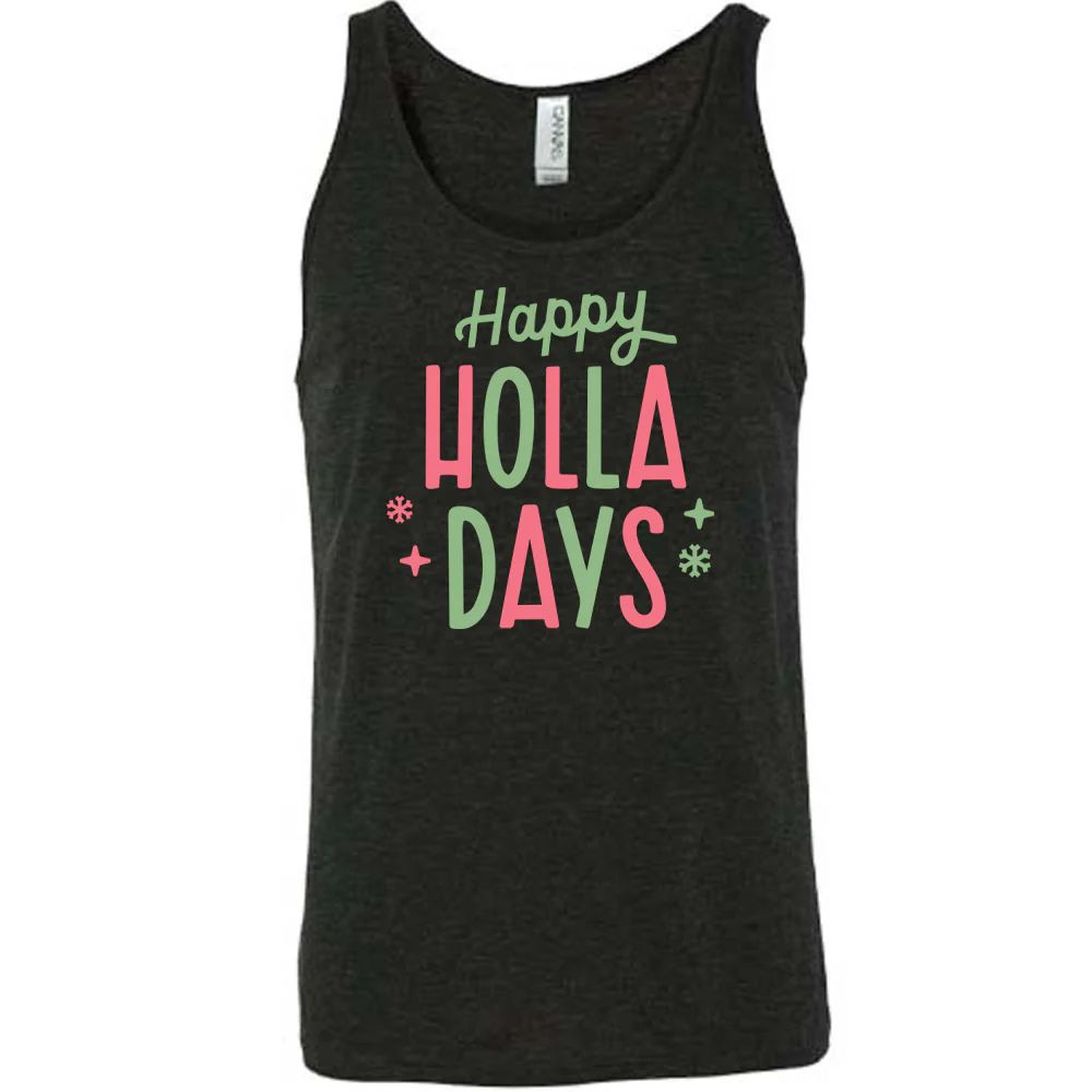 Happy Holla Days Shirt Unisex - Image 2
