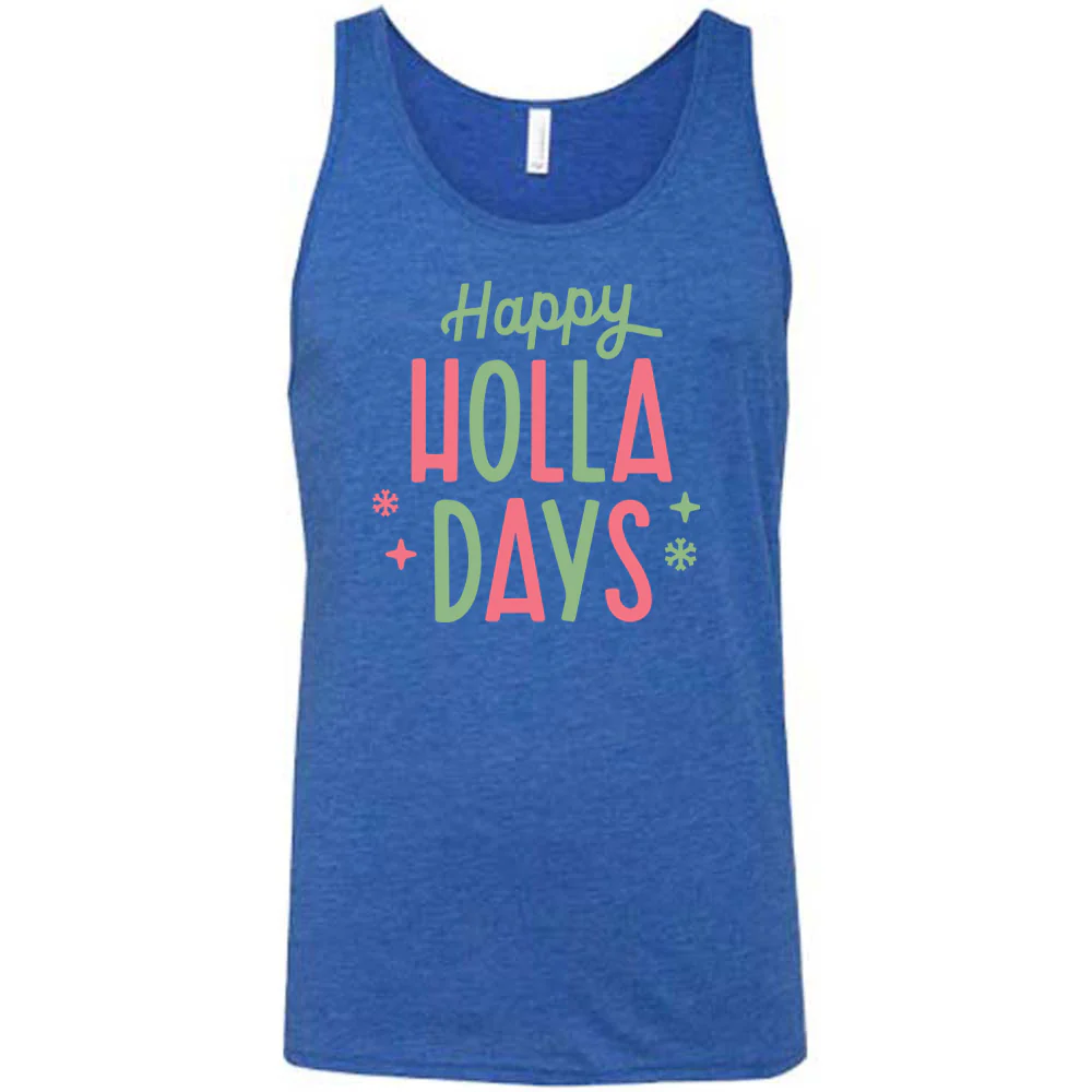 Happy Holla Days Shirt Unisex - Image 4