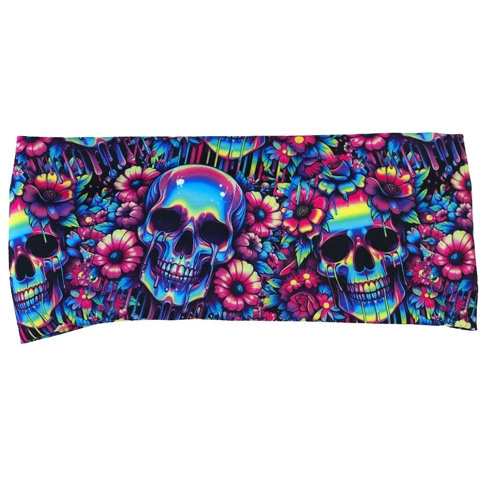 Headband - Acid Skulls