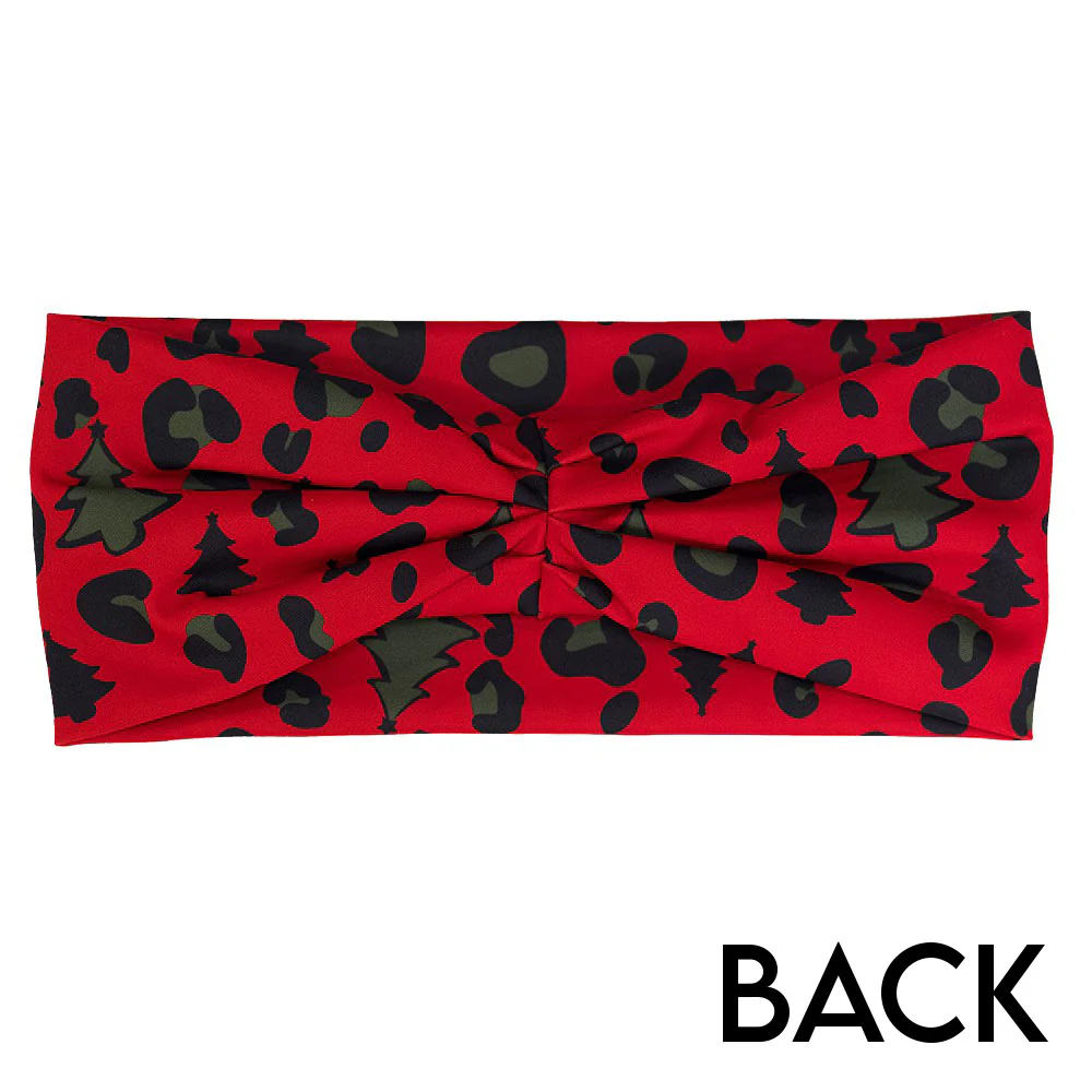 Headband - Christmas Leopard - Image 2