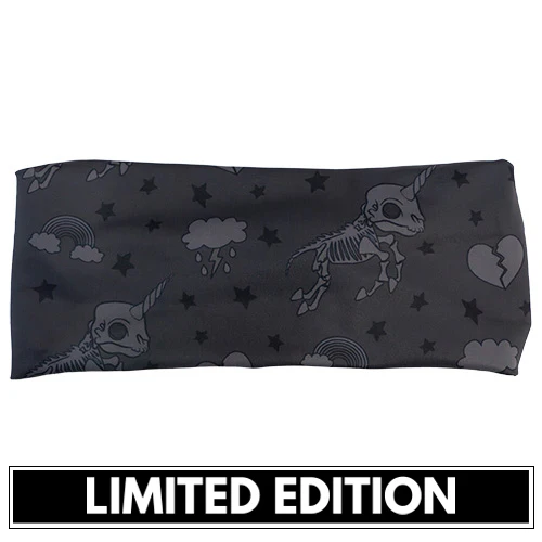Headband - Unicorn Skulls