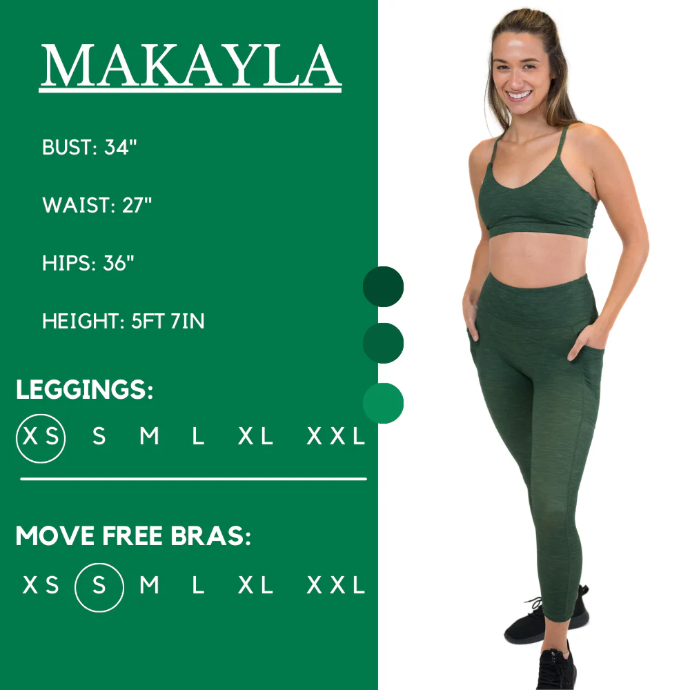 Heather Green Leggings - Image 4