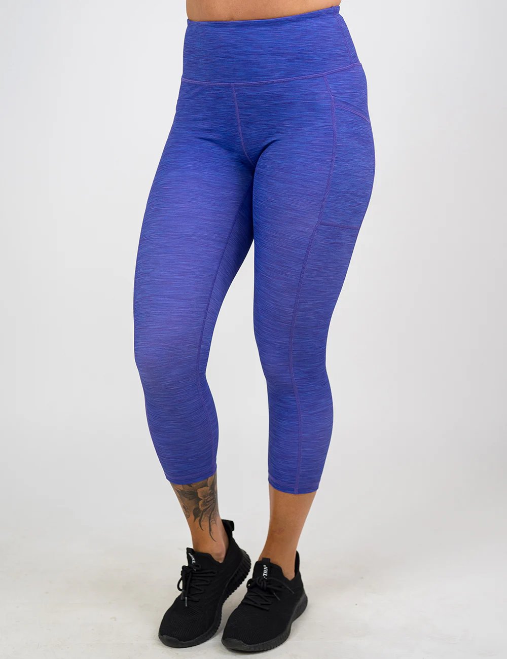 Heather Purple Leggings - Image 4