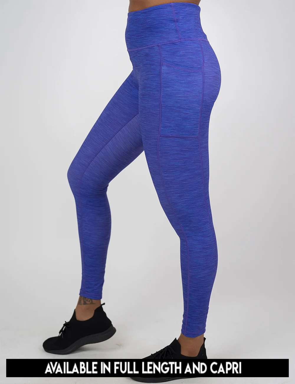 Heather Purple Leggings - Image 6