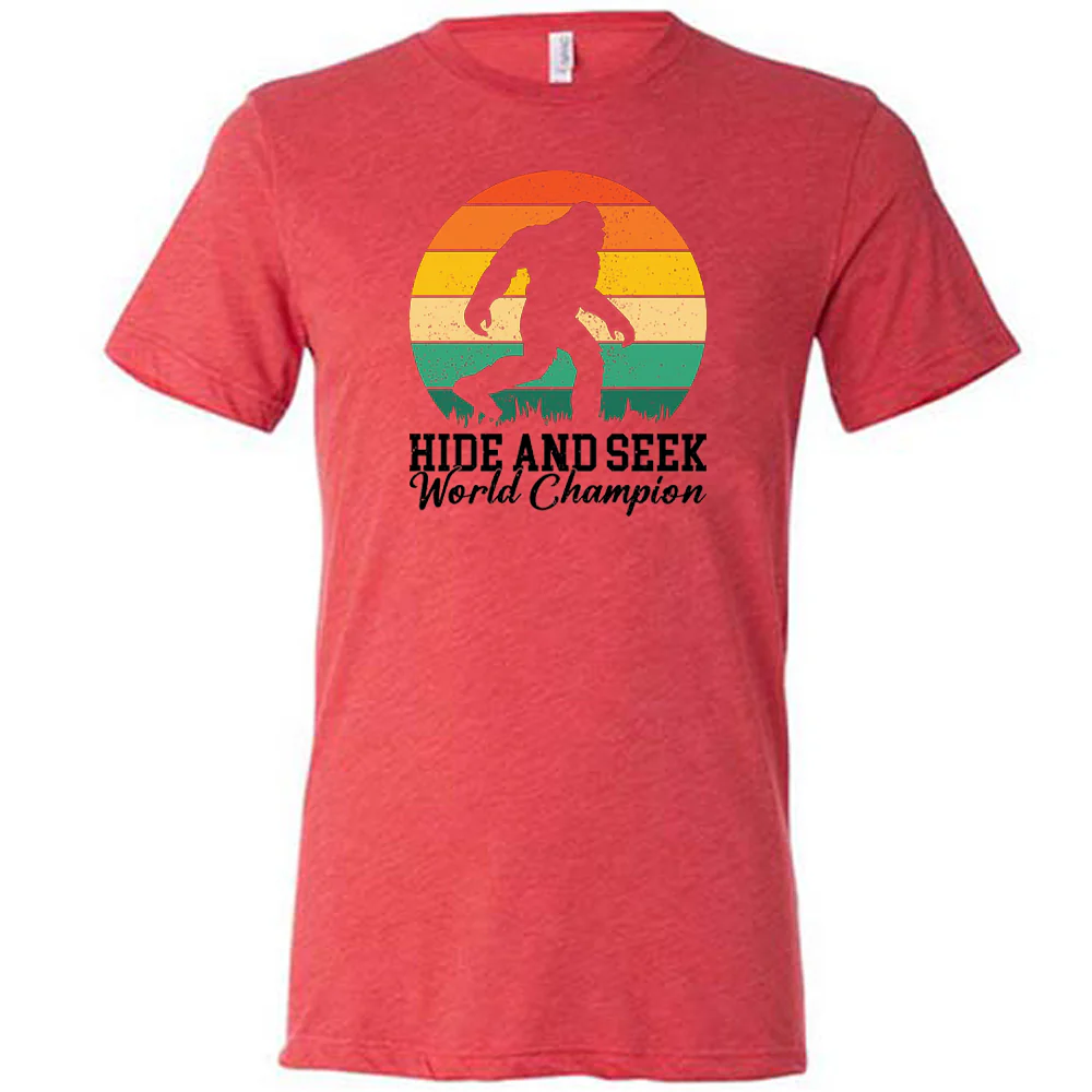 Hide And Seek World Champion Shirt Unisex - Image 4